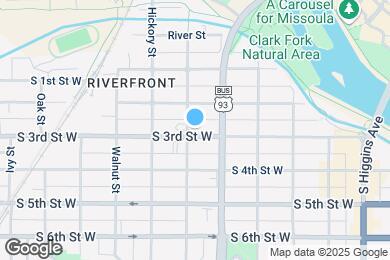 Map image of the property - 540 S 3rd St W