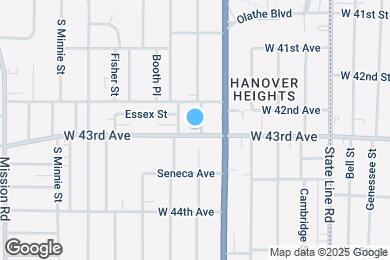 Map image of the property - 4216 Adams St