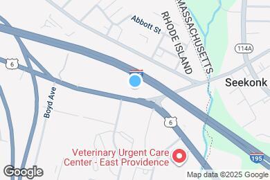 Map image of the property - Furnished Studio-Providence - East Providence