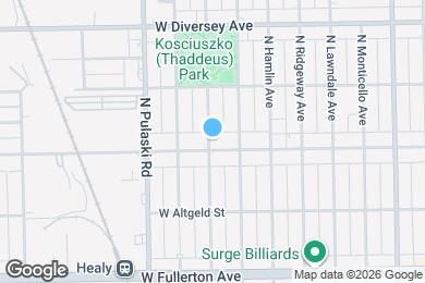 Map image of the property - 2602 N Springfield Ave