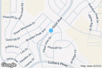 Map image of the property - 590 Pikes View Dr