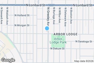 Map image of the property - 7015 N Greeley Ave