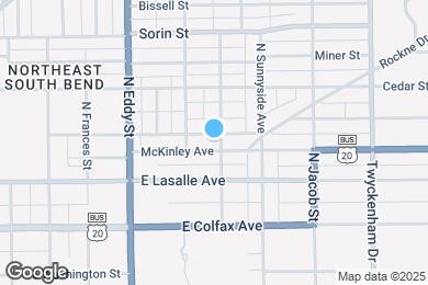 Map image of the property - 1224 E Madison St