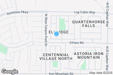 Map image of the property - 9120 Blue Raven Ave
