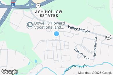 Map image of the property - 104 Windstone Dr