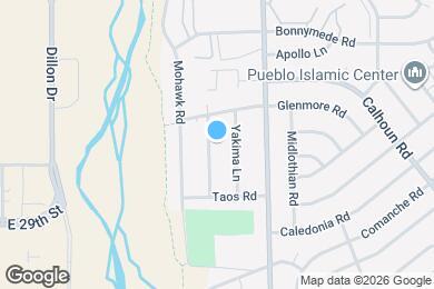 Map image of the property - 1818 Seminole Ln