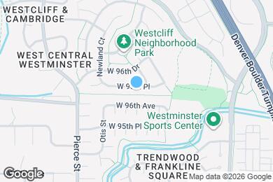 Map image of the property - 6454 W 96th Pl