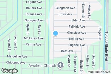 Map image of the property - 17030 Kellog Ave