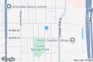 Map image of the property - 9728 Densmore Ave N