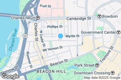Map image of the property - 61 Pinckney St