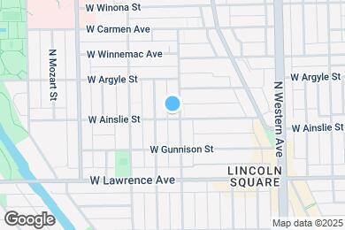 Map image of the property - 4904 N Rockwell St
