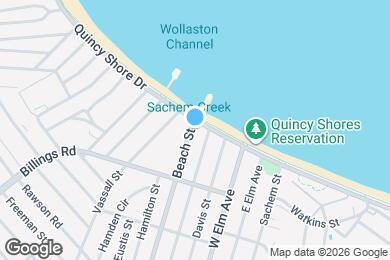 Map image of the property - 303 Beach St