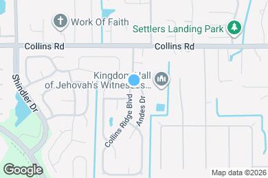 Map image of the property - 7711 Collins Ridge Blvd