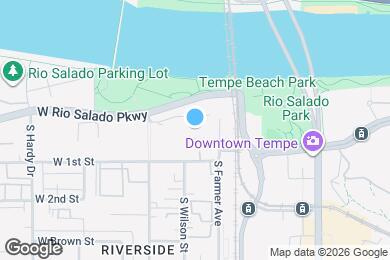 Map image of the property - 435 W Rio Salado Pky