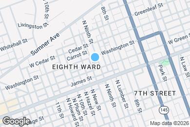 Map image of the property - 744 N Ninth St