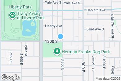 Map image of the property - 777 E 1300 S