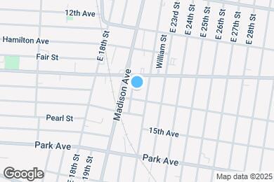 Map image of the property - 17 E 21st St