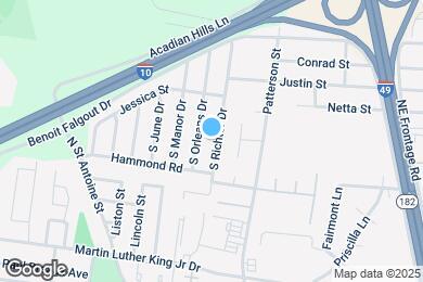 Map image of the property - 136 S Richter Dr