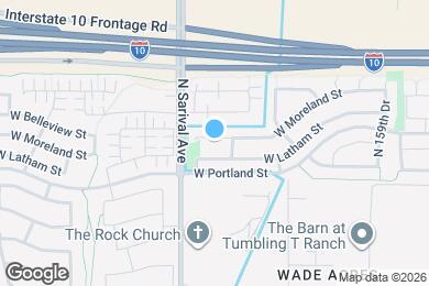 Map image of the property - 16231 W Moreland St