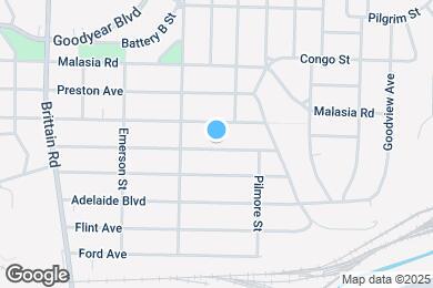Map image of the property - 1865 Shaw Ave