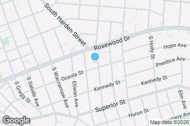 Map image of the property - 417 S Woodrow St