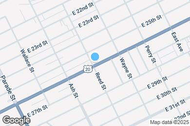 Map image of the property - 2527 Reed St