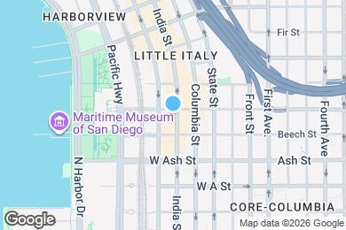 Map image of the property - Villa Maria Apartments