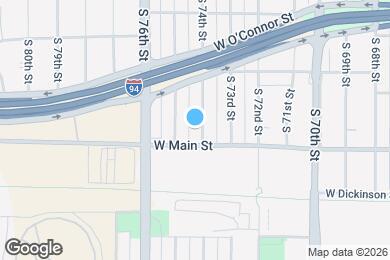 Map image of the property - 529 S 74th St