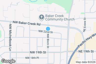 Map image of the property - 1951 NW 22nd St