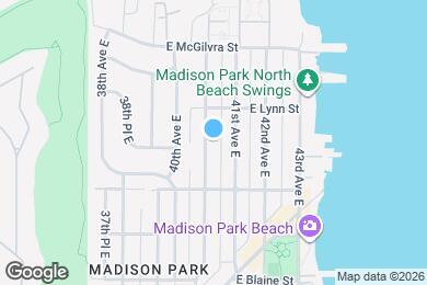 Map image of the property - 2040 McGilvra Blvd E