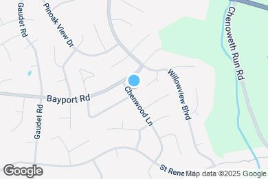 Map image of the property - 4005 Chenwood Ln