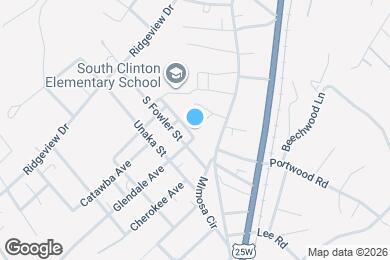 Map image of the property - 127 S Fowler Cir