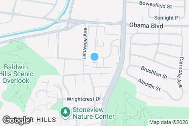 Map image of the property - 5870 Bowcroft St