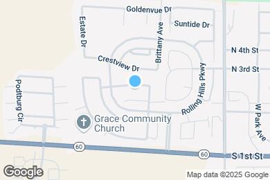 Map image of the property - 1908 Sherwood Ln