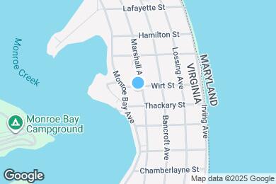 Map image of the property - 805 Marshall Ave