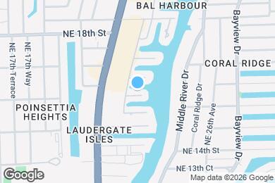 Map image of the property - 2213 NE 16th St