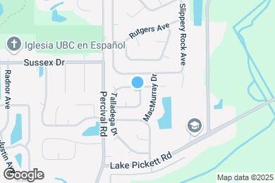 Map image of the property - 2955 Talladega Dr
