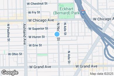 Map image of the property - 1401 W Huron St