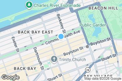 Map image of the property - 62 Commonwealth Ave