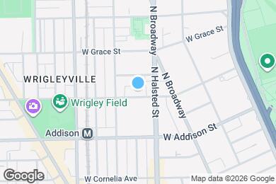 Map image of the property - 824 W Waveland