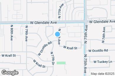Map image of the property - 6760 N 77th Ave