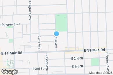 Map image of the property - 214 Potter Ave