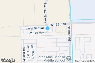 Map image of the property - 13673 SW 159th Ave