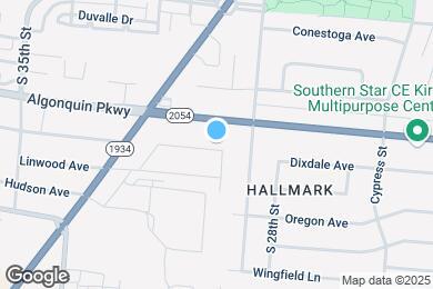 Map image of the property - 3007 Penway Ave