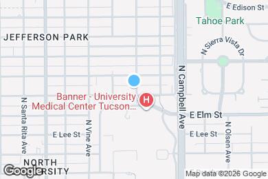 Map image of the property - 1649 E Lester St