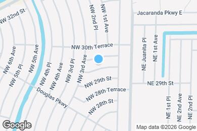 Map image of the property - 113 NW 29th Terrace