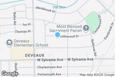 Map image of the property - 2339 Castlewood Dr