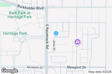 Map image of the property - 1014 Warsaw Ave