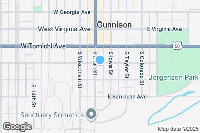Map image of the property - 105 E New York Ave