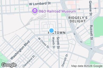 Map image of the property - 842 Washington Blvd